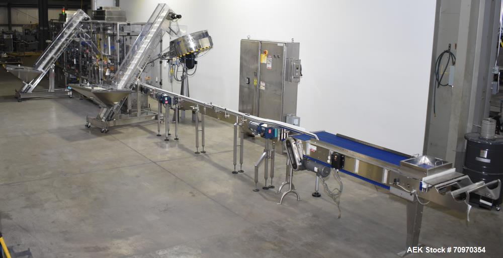 DTM Purefill 2000 Liquid Filling Line w/Pneumatic Scale Plugger and Capper